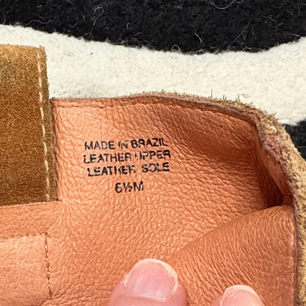 Vintage y2k Michael Kors Cone Heel Tan Suede Boots - Picture 6 of 8